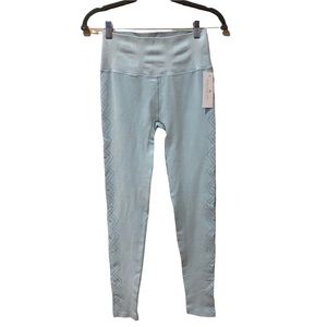 Spiritual Gangster Light Mint Green High Rise Leggings (M/L)